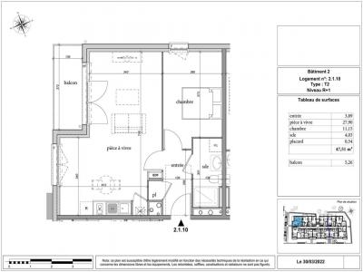 Louer Appartement 47 m2 Petit-quevilly