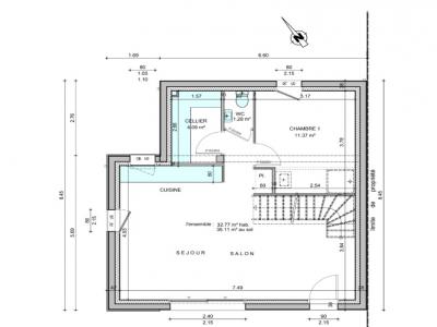 Annonce Vente 4 pi�ces Maison Saint-malo-de-guersac 44