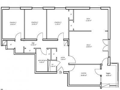 Louer Appartement 93 m2 Vouziers