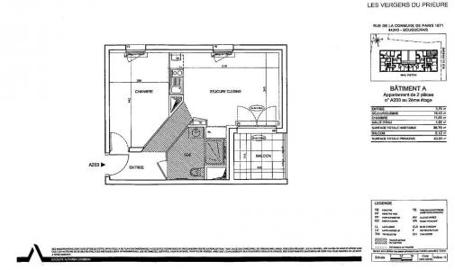 Louer Appartement Bouguenais Loire atlantique