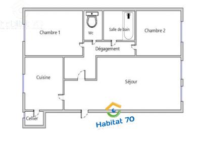 Annonce Location 3 pi�ces Appartement Lure 70
