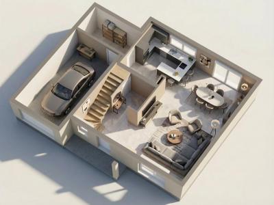 Annonce Vente 4 pi�ces Maison Yerville 76