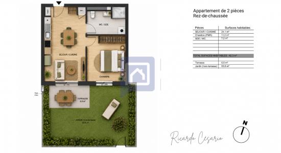 Annonce Vente 2 pi�ces Appartement Quimper 29