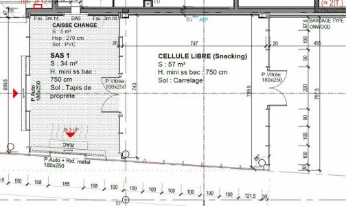 Louer Local commercial 57 m2 Guignen
