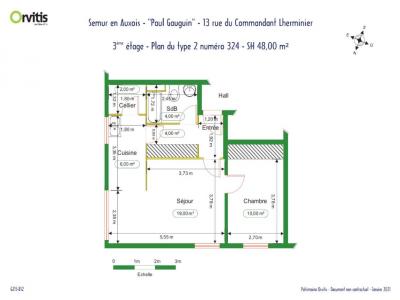 Annonce Location 2 pi�ces Appartement Semur-en-auxois 21