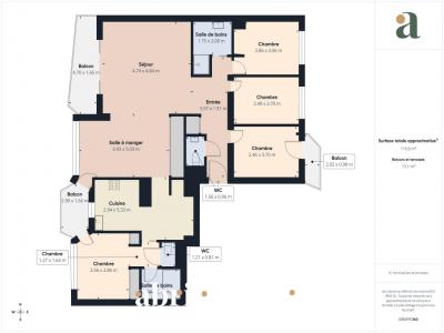 Annonce Vente 5 pi�ces Appartement Saint-mande 94