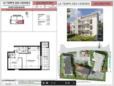 Louer Appartement 43 m2 Issenheim