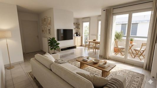 For sale Lyon-7eme-arrondissement 3 rooms 59 m2 Rhone (69007) photo 0