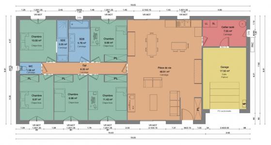 Acheter Maison 110 m2 Saint-martin-d'auxigny