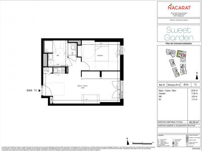 For rent Vertou 2 rooms 45 m2 Loire atlantique (44120) photo 2