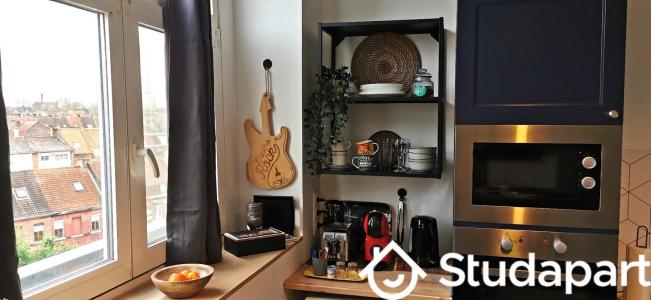 For rent Roubaix 2 rooms 37 m2 Nord (59100) photo 2