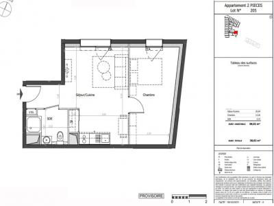 For rent Mans 2 rooms 38 m2 Sarthe (72000) photo 0