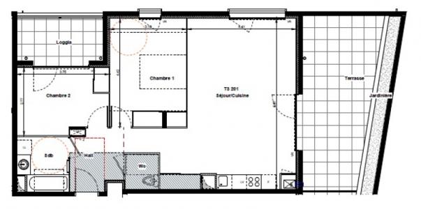 Annonce Location 3 pi�ces Appartement Villefranche-sur-saone 69