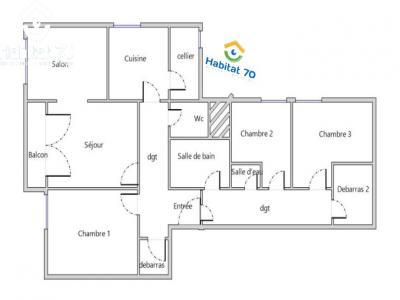 For rent Plancher-les-mines 5 rooms 95 m2 Haute saone (70290) photo 0