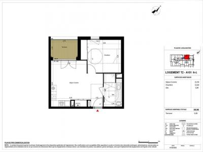 For rent Donges 2 rooms 39 m2 Loire atlantique (44480) photo 4