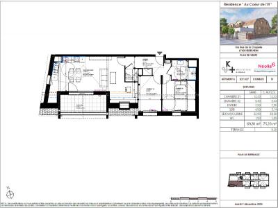 Annonce Location 3 pi�ces Appartement Ebersheim 67