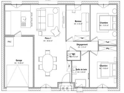 Annonce Vente 5 pi�ces Maison Tourmont 39