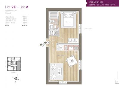 Louer Appartement 31 m2 Havre