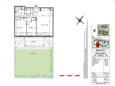 Louer Appartement 62 m2 Rives
