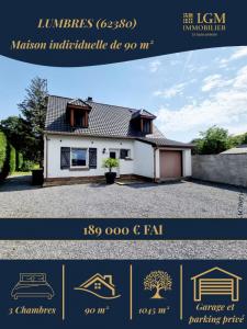 For sale Lumbres 4 rooms 90 m2 Pas de calais (62380) photo 0