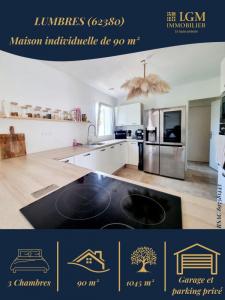 Annonce Vente 4 pi�ces Maison Lumbres 62