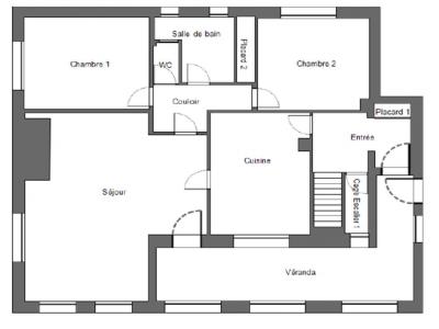 Annonce Vente 8 pi�ces Maison Chateauneuf-du-faou 29
