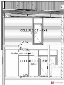 For rent Vitre 99 m2 Ille et vilaine (35500) photo 3