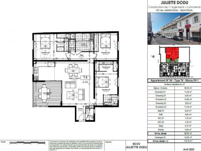 Acheter Appartement 48 m2 Saint-denis