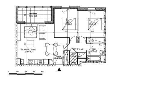 Louer Appartement Craponne 796 euros