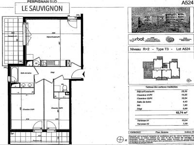 Annonce Location 3 pi�ces Appartement Perpignan 66