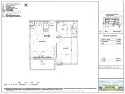 Annonce Location 2 pi�ces Appartement Mondeville 14