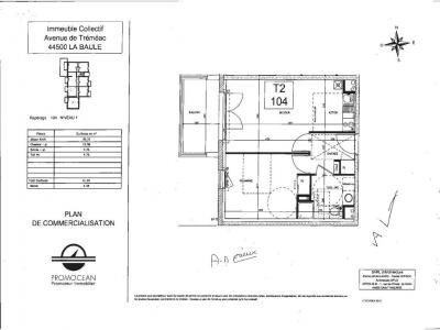 Annonce Location 2 pi�ces Appartement Baule-escoublac 44