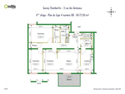 For rent Gevrey-chambertin 4 rooms 77 m2 Cote d'or (21220) photo 0