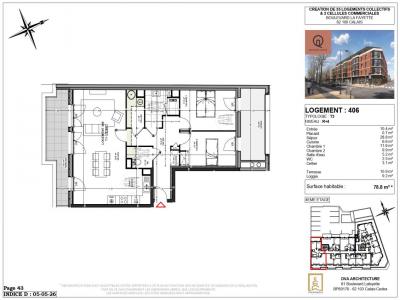 Annonce Vente 3 pi�ces Appartement Calais 62