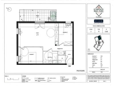 Annonce Location 3 pi�ces Appartement Saint-herblain 44