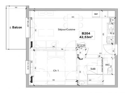 For rent Quievrechain 2 rooms 42 m2 Nord (59920) photo 4