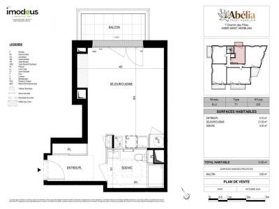 Annonce Location Appartement Saint-herblain 44