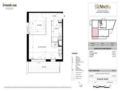 Annonce Location 2 pi�ces Appartement Saint-herblain 44