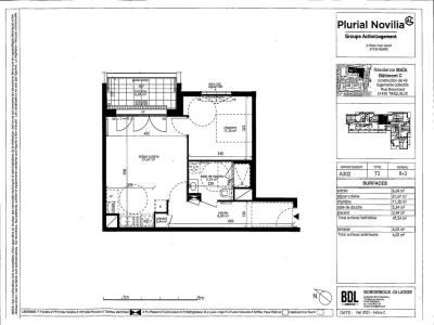 For rent Tinqueux 2 rooms 47 m2 Marne (51430) photo 1
