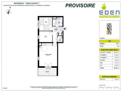 Annonce Location 3 pi�ces Appartement Huningue 68
