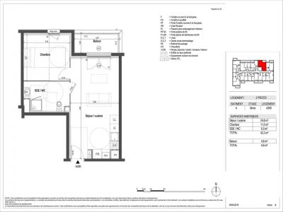 For rent Chartres 2 rooms 42 m2 Eure et loir (28000) photo 1