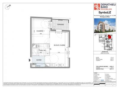 For rent Montigny-les-metz 2 rooms 40 m2 Moselle (57158) photo 1