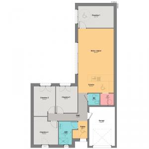 For sale Haie-fouassiere 6 rooms 102 m2 Loire atlantique (44690) photo 2