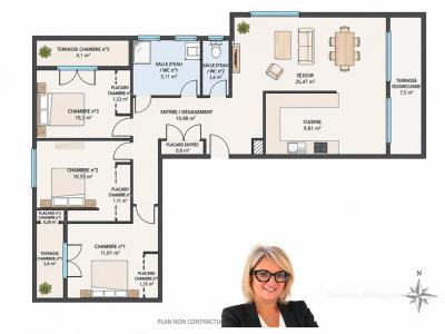 Annonce Vente 4 pi�ces Appartement Cagnes-sur-mer 06