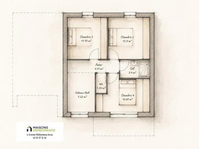 For sale Thumeries 127 m2 Nord (59239) photo 1