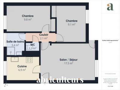 Acheter Appartement 52 m2 Argenteuil