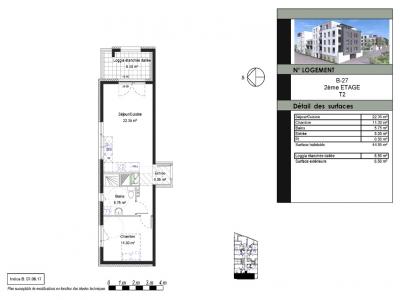 For rent Metz 2 rooms 44 m2 Moselle (57000) photo 4