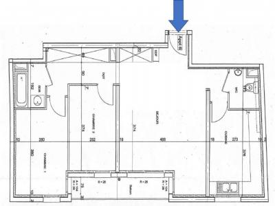 Annonce Vente 3 pi�ces Appartement Bois-colombes 92