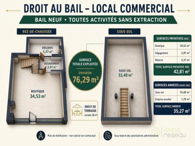 For sale Paris-19eme-arrondissement 76 m2 Paris (75019) photo 2