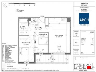 Annonce Location 3 pi�ces Appartement Rennes 35